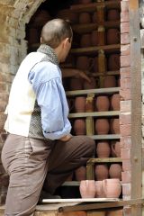 loading the kiln