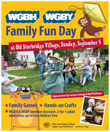 WGBH-WGBY Family Fun Day info